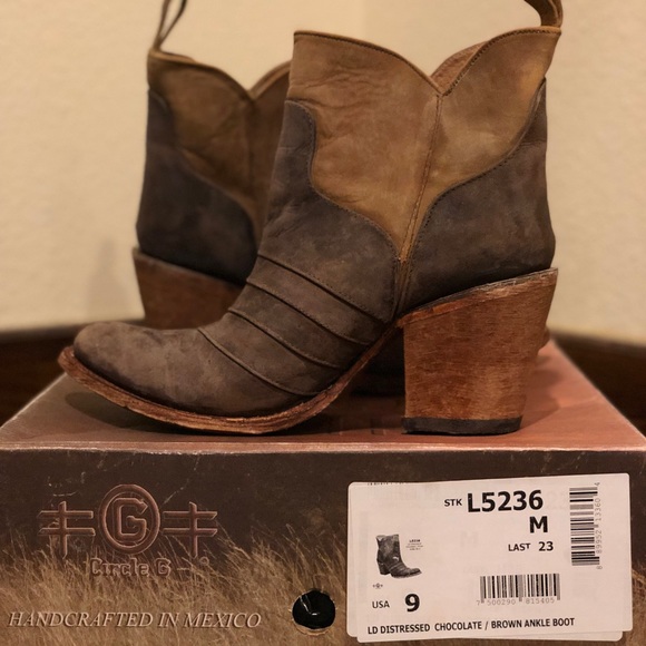 circle g ankle boots